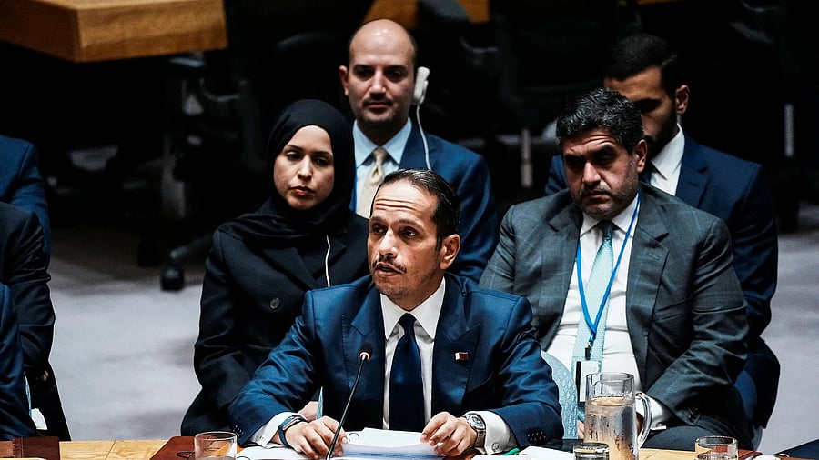 <div class="paragraphs"><p>Qatar's Prime Minister and Minister for Foreign Affairs Sheikh Mohammed bin Abdulrahman bin Jassim Al-Thani </p></div>