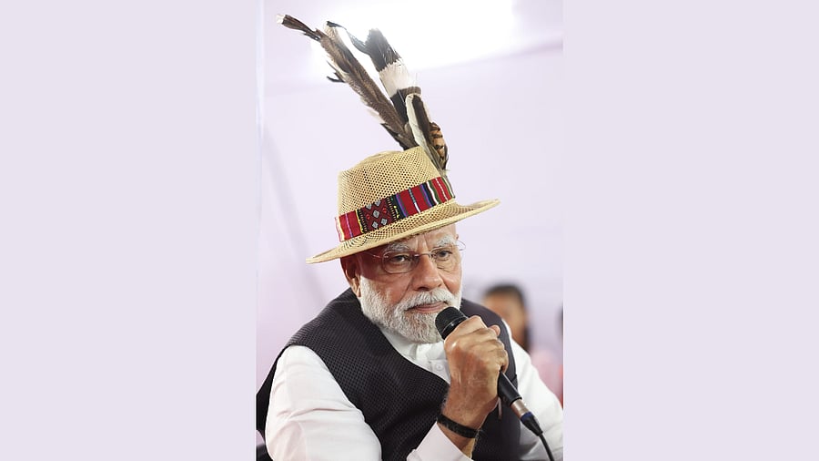 <div class="paragraphs"><p>PM Modi in Manipur.</p></div>