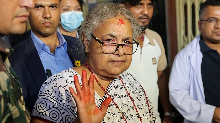 <div class="paragraphs"><p> Nepal’s interim Prime Minister Sushila Karki.</p></div>