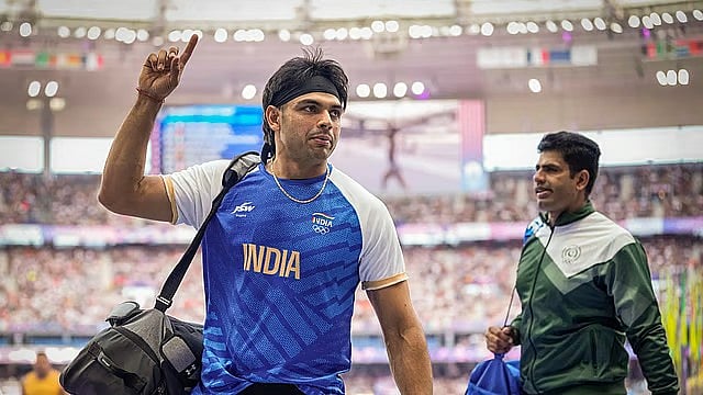 <div class="paragraphs"><p>India's Neeraj Chopra (left) and Pakistan's Arshad Nadeem will renew their rivalry in Tokyo at the World Championships.&nbsp;</p></div>