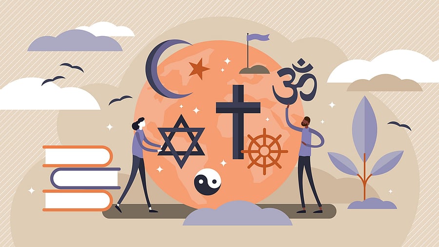 <div class="paragraphs"><p>Representative image of religious symbols.&nbsp;</p></div>