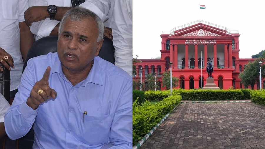 <div class="paragraphs"><p>Congress MLA K Y Nanjegowda(L), Karnataka High Court</p></div>