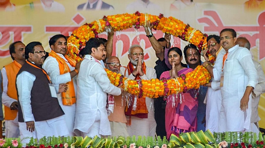 <div class="paragraphs"><p>Referring to the PM's humble beginnings, Patel recalled how Modi, while still in school, would go from one compartment to another to sell tea to passengers at Vadnagar railway station where his father had a tea stall.</p></div>