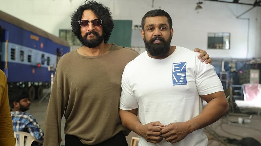 <div class="paragraphs"><p>Kiccha Sudeep and Dhruva Sarja.</p></div>