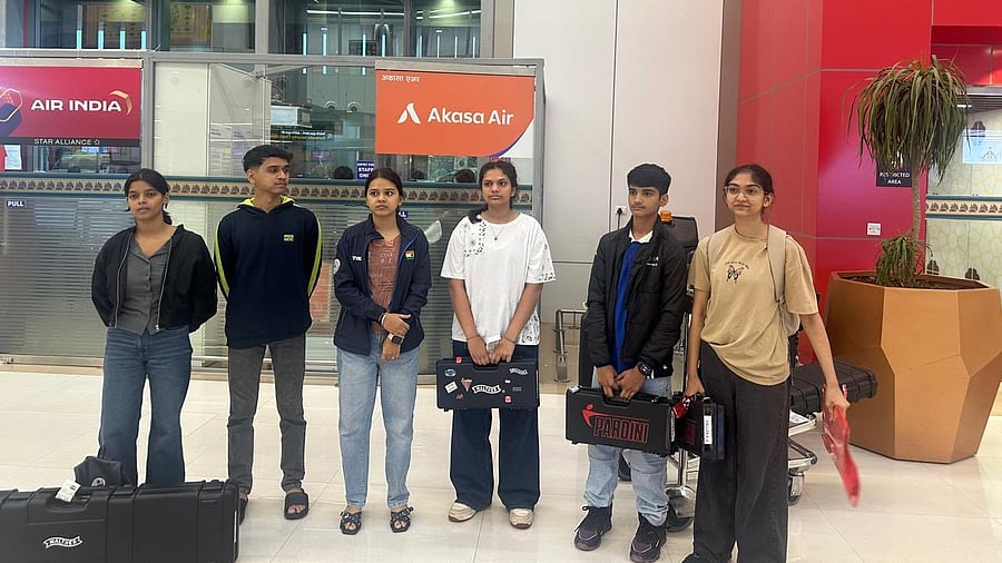 <div class="paragraphs"><p>The athletes are from 'Gun For Glory', a shooting academy founded by Olympian Gagan Narang.</p></div>