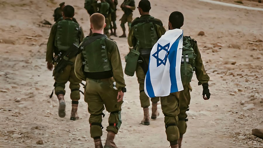 <div class="paragraphs"><p>Representative image of Israeli soldiers.</p></div>