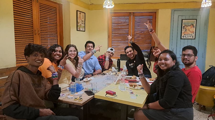 Pearly Ann Jacob hosted a friendship bracelet-making workshop for Taylor Swift fans in the city. It is a popular activity of the singer’s fan clubs globally.