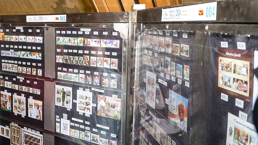 <div class="paragraphs"><p>A display board in a philately exhibition.</p></div>