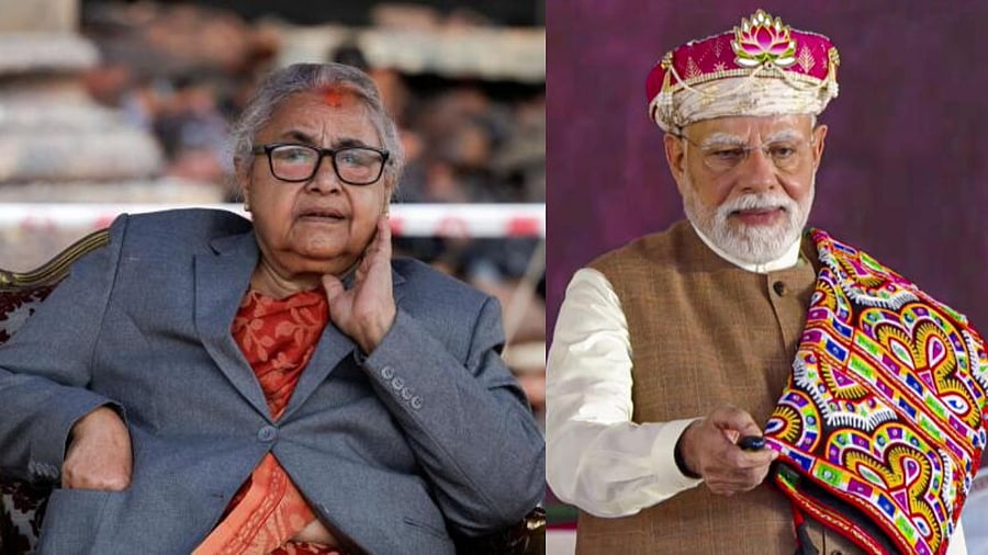<div class="paragraphs"><p>Nepal's interim Prime Minister Sushila Karki (L) and Prime Minister Narendra Modi.</p></div>