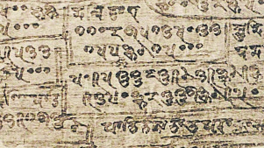 <div class="paragraphs"><p>Bakshali.</p></div>