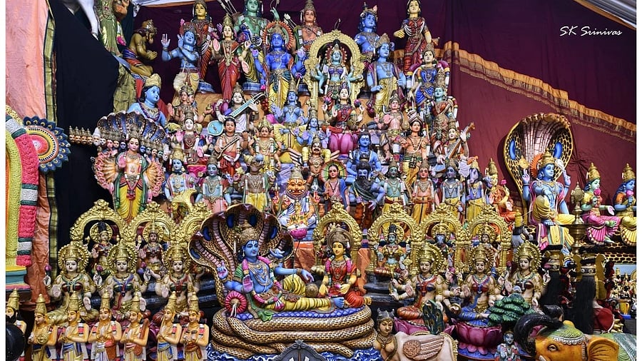 Dr Veena Ravi has about 8,000 dolls on display at her home in Gavipuram.