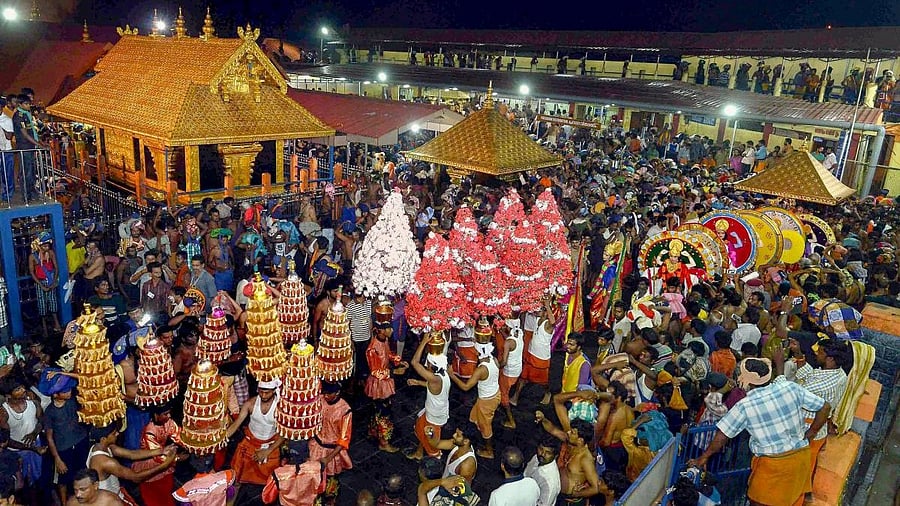 <div class="paragraphs"><p>Representative image of Sabarimala temple. </p></div>