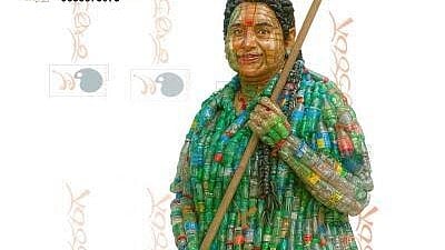 <div class="paragraphs"><p>Waste to wonder model of Paurakarmika Woman. </p></div>
