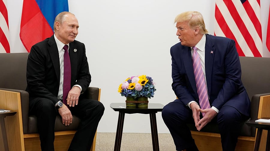 <div class="paragraphs"><p>Russia's President Vladimir Putin (L)&nbsp;and US President Donald Trump.</p></div>