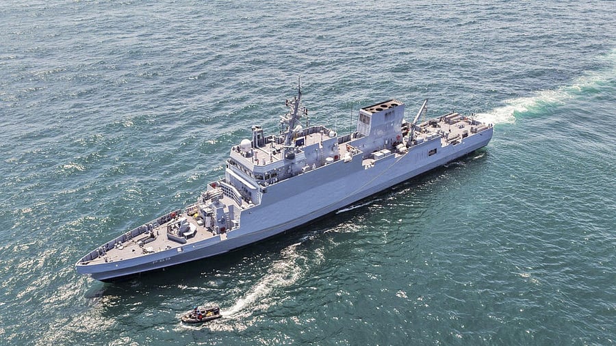 <div class="paragraphs"><p>Indian Navy to commission its second state-of-the-art Anti-Submarine Warfare Shallow Water Craft (ASW-SWC), Androth, at Naval Dockyard, Visakhapatnam.</p></div>