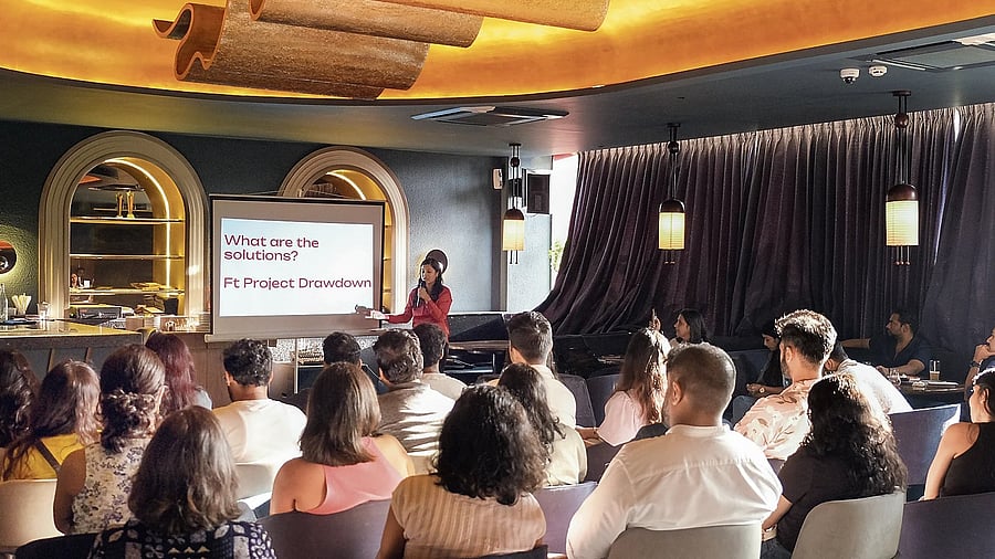 <div class="paragraphs"><p>A talk on the toll of India’s growing heat crisis attracted a crowd of 80 at a bar in Indiranagar. </p></div>