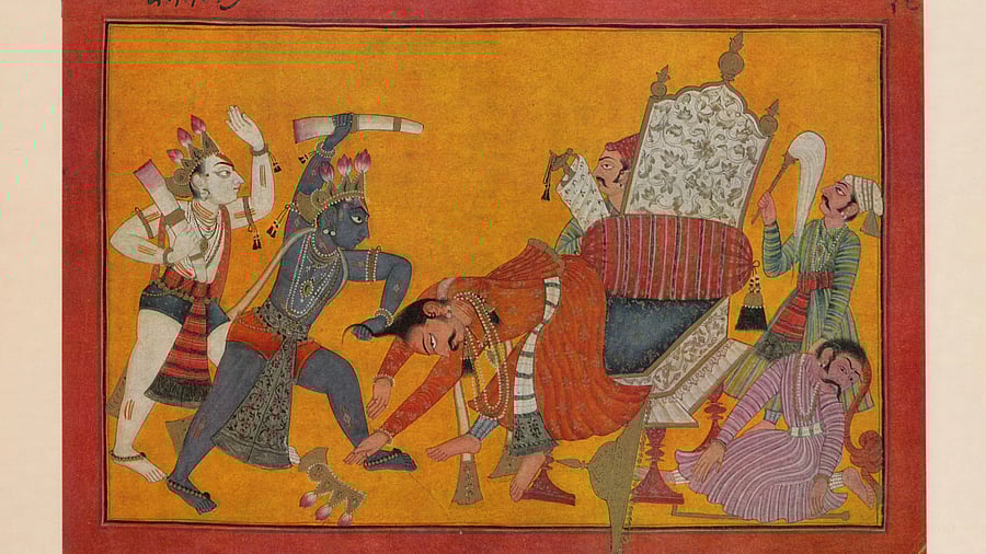 One of the works at the show.