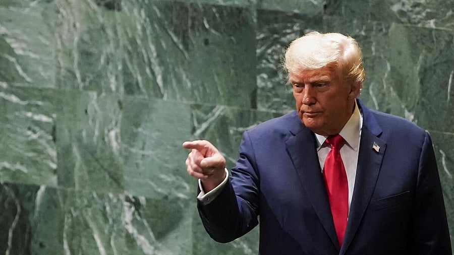 <div class="paragraphs"><p>US President Trump attends the 80th United Nations General Assembly, in New York City</p></div>