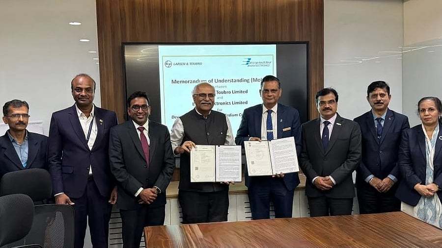<div class="paragraphs"><p>The partnership will leverage L&amp;T’s expertise in developing strategic defence and aerospace platforms, along with BEL’s experience in defence electronics and systems, to jointly contribute to India’s fifth-generation fighter aircraft.</p></div>