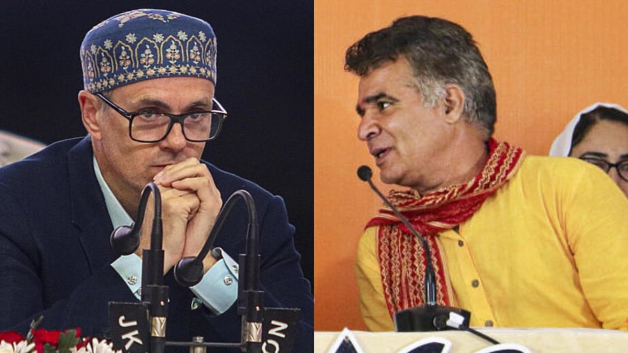 <div class="paragraphs"><p>(L) NC chief and J&amp;K CM Omar Abdullah and (R) BJP Jammu and Kashmir state Ravinder Raina.</p></div>