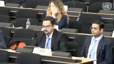 <div class="paragraphs"><p>Kshitij Tyagi (L), Counsellor at India’s Permanent Mission in Geneva.</p></div>