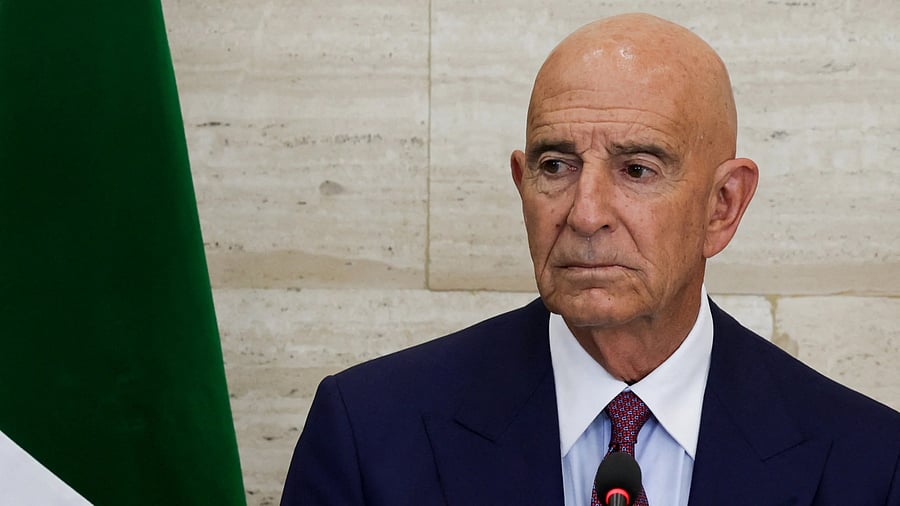 <div class="paragraphs"><p>US special envoy for Syria Tom Barrack.</p></div>