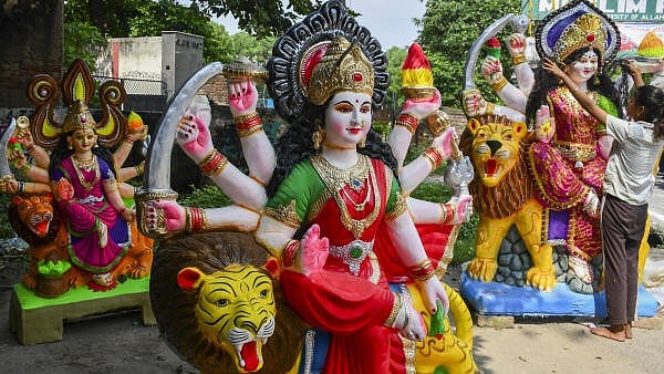 <div class="paragraphs"><p>An idol of Goddess Durga.</p></div>