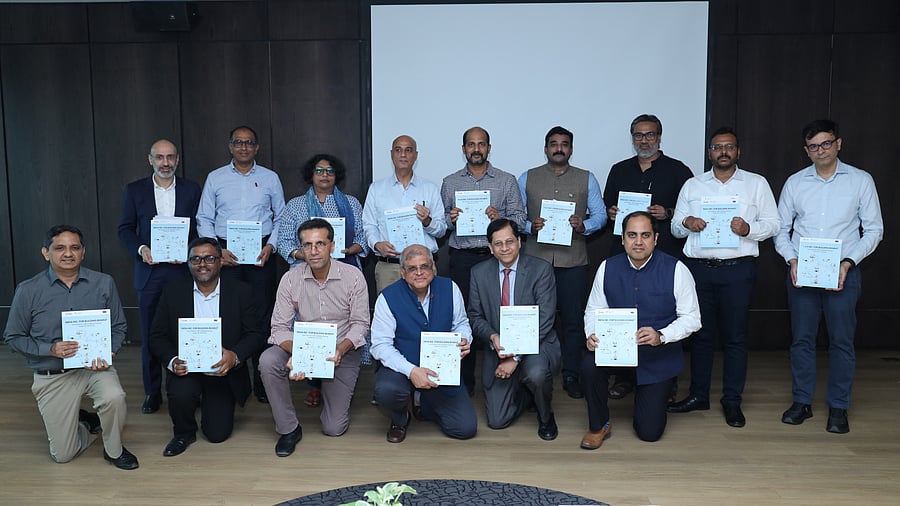 <div class="paragraphs"><p>The team involved in the launch of report&nbsp;released in Mumbai.</p><p></p></div>