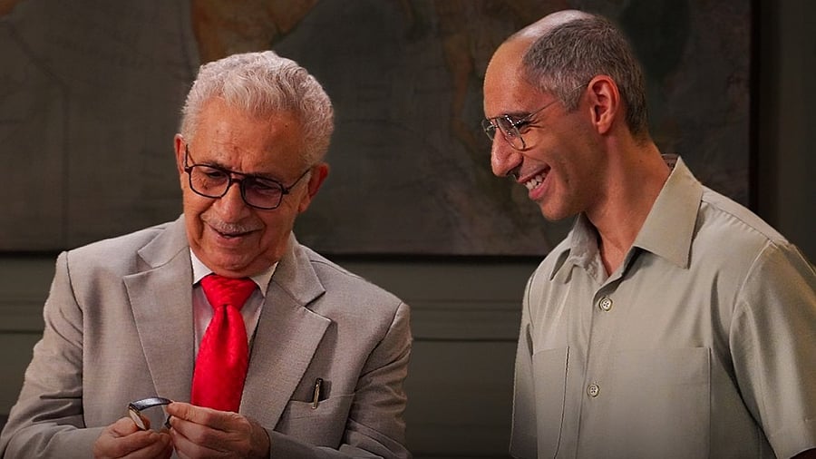 <div class="paragraphs"><p>Naseeruddin Shah and Jim Sarbh in <em>Made in India – A Titan Story</em>.</p></div>