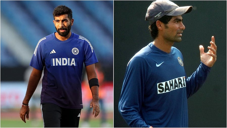 <div class="paragraphs"><p>Jasprit Bumrah (left) and Mohammed Kaif.</p></div>