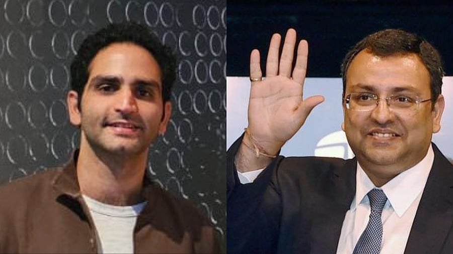 <div class="paragraphs"><p>Late Cyrus Pallonji Mistry (R) amd his son Firoz (L).</p></div>