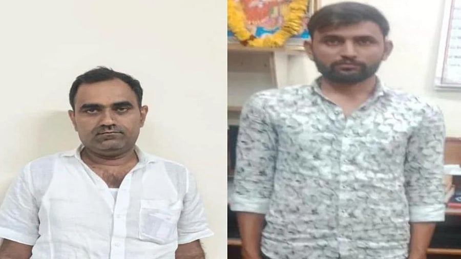 <div class="paragraphs"><p>Shop owner, Umedaram and his employee Mahendra Sirvi. </p></div>