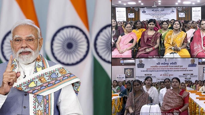 <div class="paragraphs"><p>PM launches Mukhyamantri Mahila Rojgar Yojana</p></div>