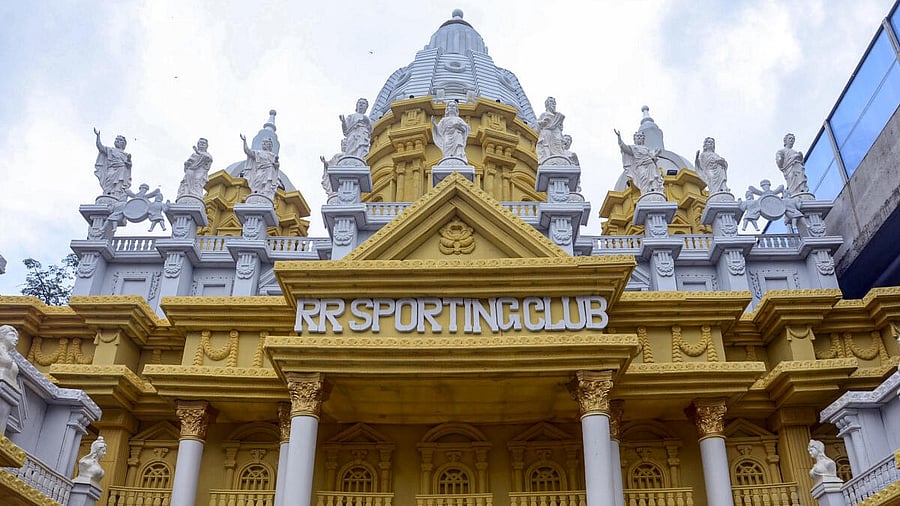 <div class="paragraphs"><p>RR Sporting Club’s community puja pandal, themed on the Vatican City, is seen amid the ‘Durga Puja’ festivities, in Ranchi, Jharkhand, Friday, Sept. 26, 2025. The pandal in Ranchi, with the theme of 'Vatican City', has angered the Vishwa Hindu Parishad (VHP) which alleged that it has been done to "hurt religious sentiments of Hindus" and encourage conversion, charges that were rejected by the organisers.</p></div>