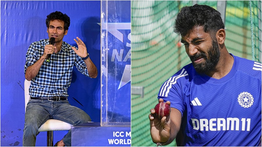 <div class="paragraphs"><p>Mohammed Kaif (left) and Jasprit Bumrah.&nbsp;</p></div>