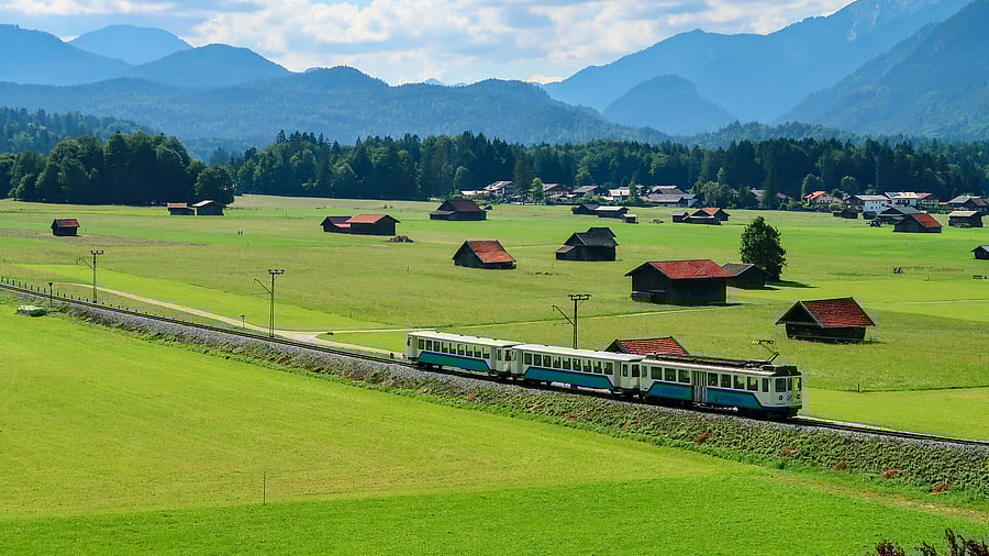 The cog-wheel train to Zugspite. Pic courtesy: DZT - Florian Trykowski