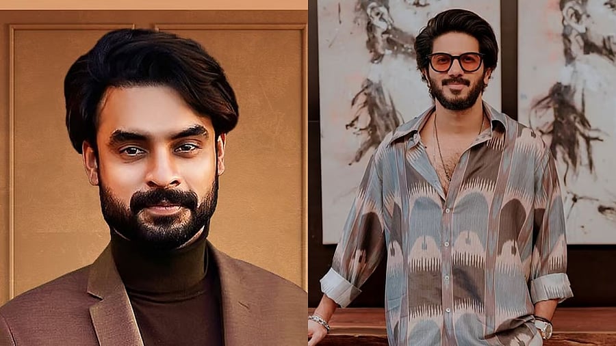 <div class="paragraphs"><p>Actor Tovino Thomas, Dulquer Salmaan.</p></div>