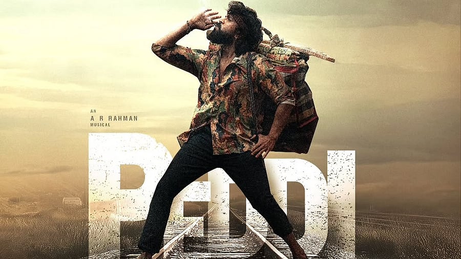 <div class="paragraphs"><p>Ram Charan in <em>Peddi</em>.</p></div>