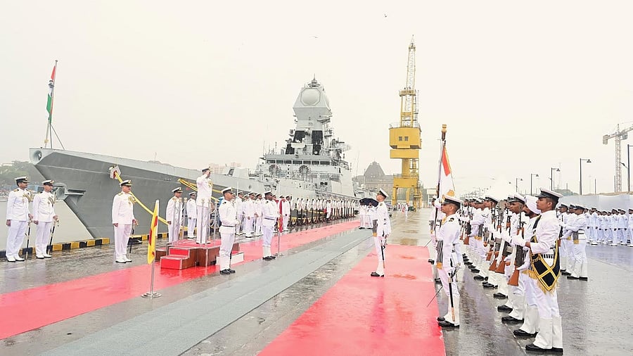 <div class="paragraphs"><p>Rear Admiral Vivek Dahiya assumes command of Navy's Western Fleet</p></div>