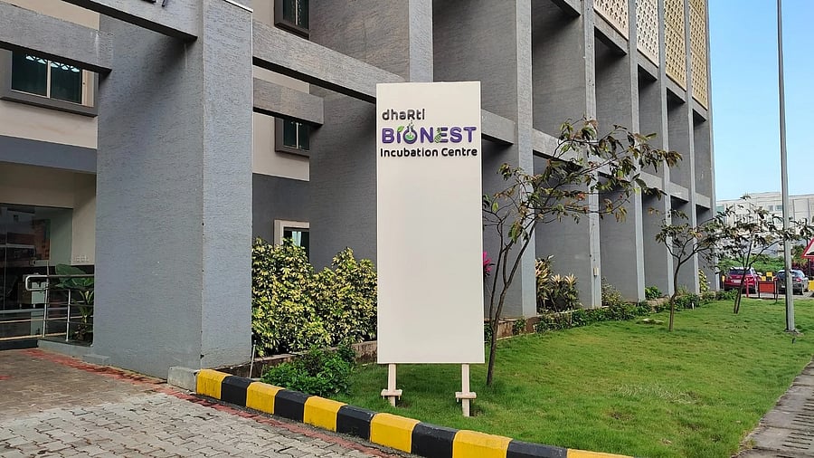 The dhaRti incubation centre at IIT-Dharwad. DH file photo