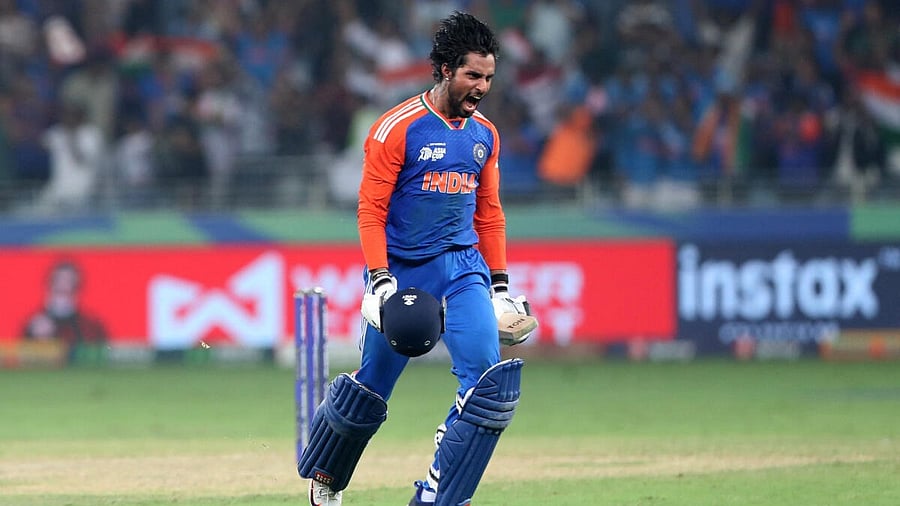 <div class="paragraphs"><p>Tilak Varma is cock-a-hoop after India's win.</p></div>