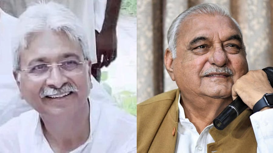 <div class="paragraphs"><p>Rao Narender Singh (L) and Bhupinder Singh Hooda.</p></div>