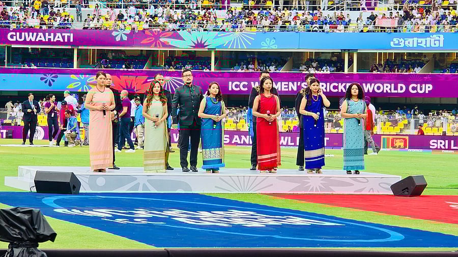 <div class="paragraphs"><p>Shillong Chamber Choir performing at the ICC Women's Cricket World Cup 2025 in Guwahati.</p></div>