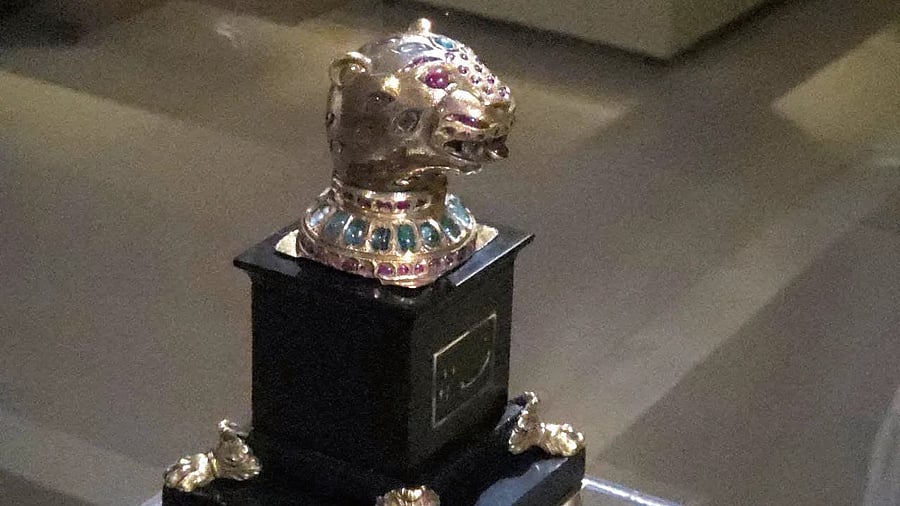 Around 100 exhibits are on display.