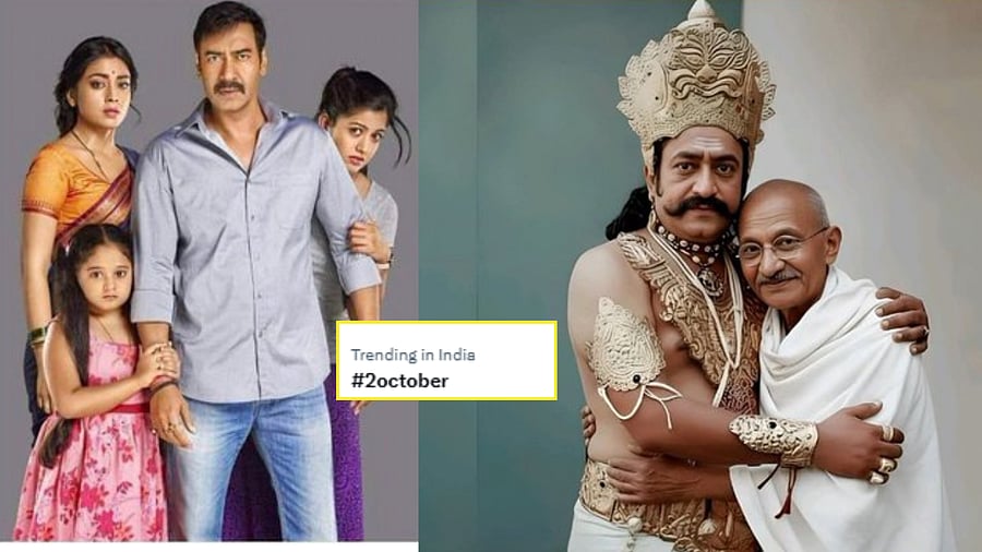 <div class="paragraphs"><p>Netizens are busy celebrating 'collab holiday' on Dussehra &amp; Gandhi Jayanti.</p></div>