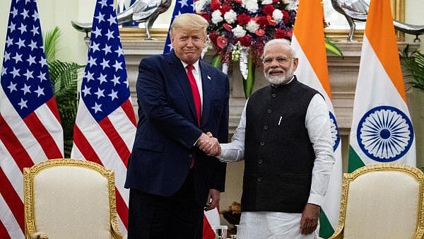 <div class="paragraphs"><p>Prime Minister Narendra Modi (R) and US President Donald Trump.</p></div>