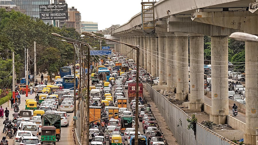 <div class="paragraphs"><p>The Outer Ring Road (ORR) is notorious for chock-a-block traffic. </p></div>