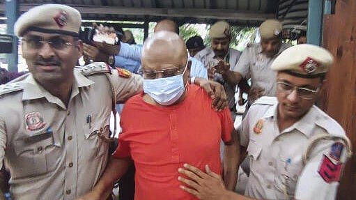 <div class="paragraphs"><p>Self-styled godman Chaitanyananda Saraswati</p></div>