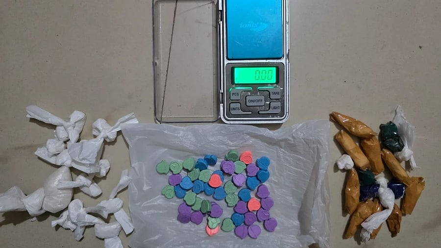 Ecstacy pills seized by the CCB recently. It was smuggled in by a Congo national, who was deported since he is a first-time offender.