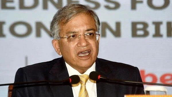 <div class="paragraphs"><p>Chief Election Commissioner Gyanesh Kumar addresses a press conference, in Patna.</p></div>